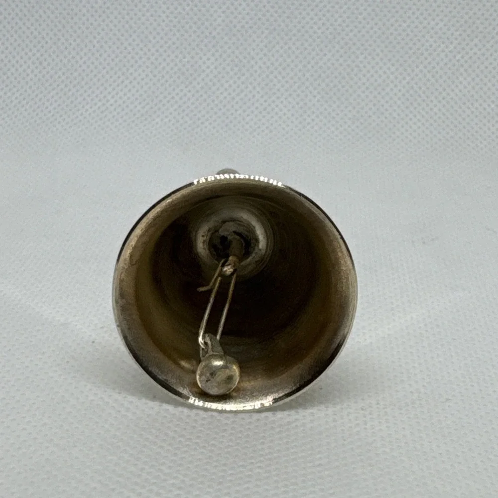 Vintage NE Mrs Ribby Beatrix Potter Silverplate Figurine Bell